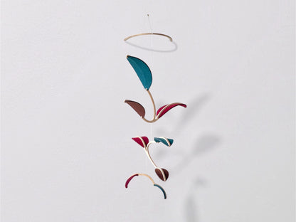 Wall Hanging Plant Mobile, Kinetic Artificial Plant Wall Art for Planted living Space, Leafy Office & Nature Nursery decor. Alternative Gift
Elevate your space with this Midcentury Modern Mobile, designed for both nurseries &  adult living areas